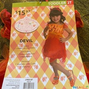 NWT Toddler Devil Costume